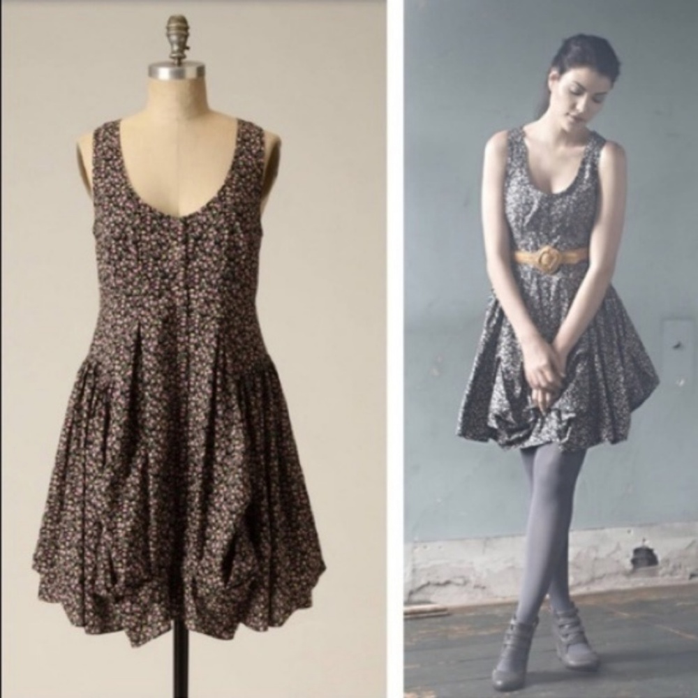 Anthropologie Maeve Floral Dress